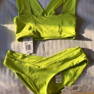 L Space Kiwi Bikini Set